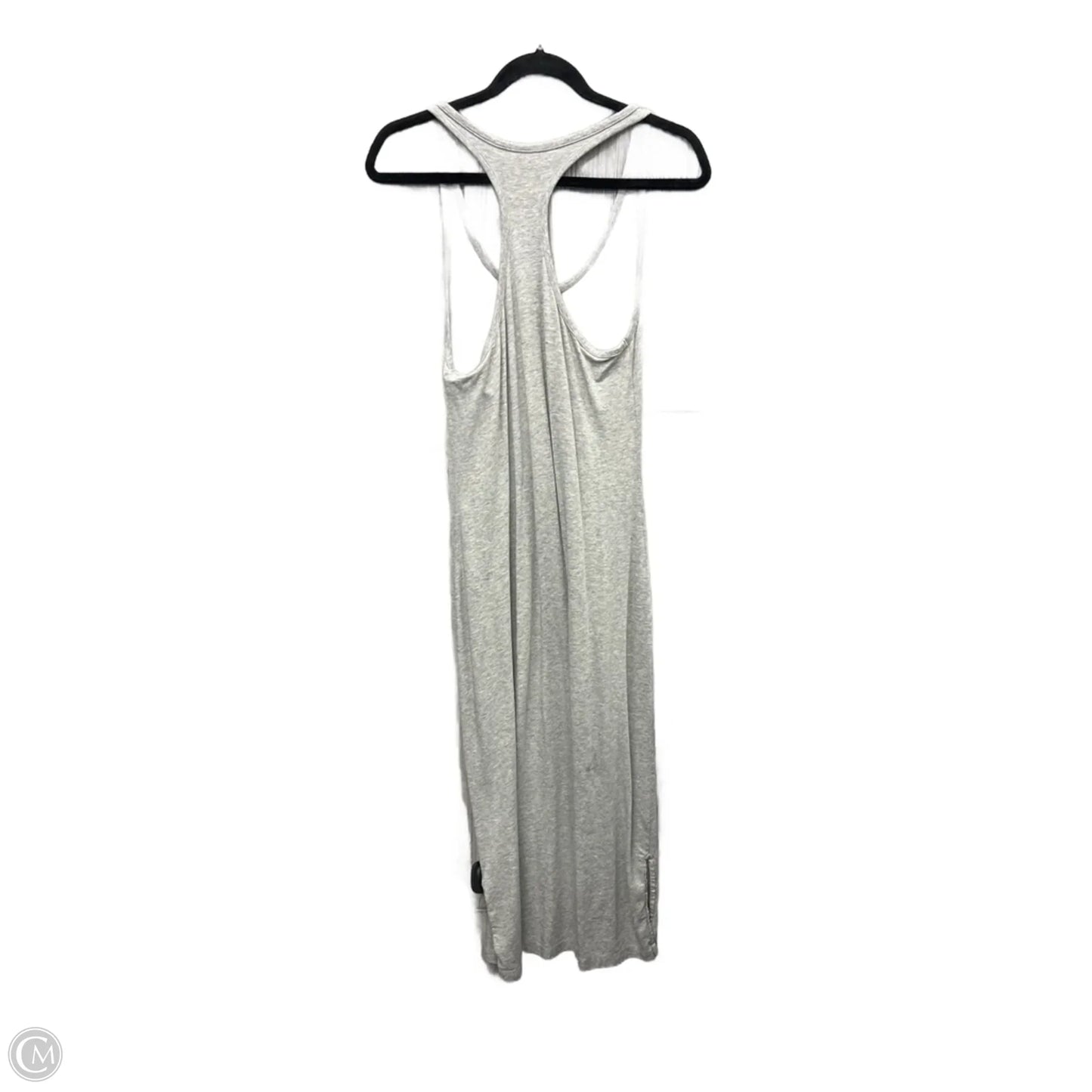 Dress Casual Midi By Clothes Mentor In Grey, Size: M