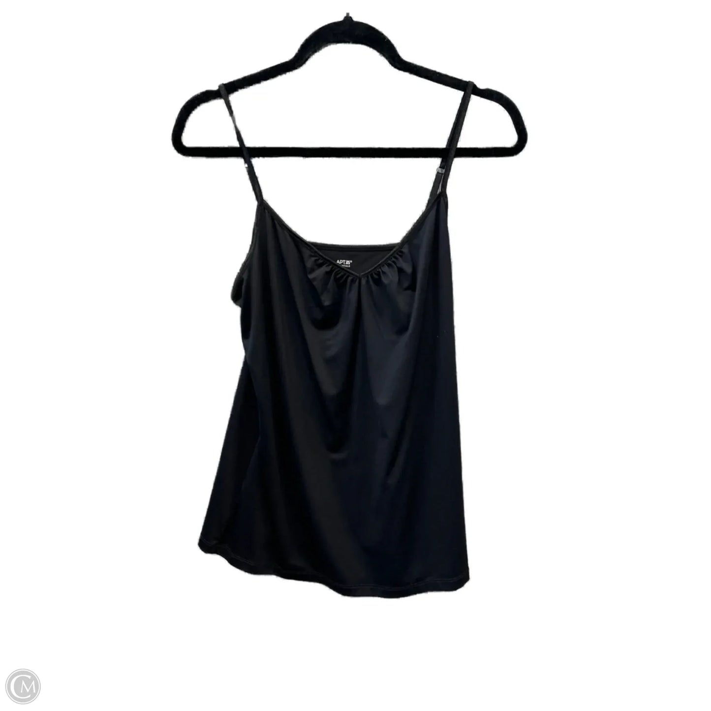 Top Cami By Apt 9 In Black, Size: L