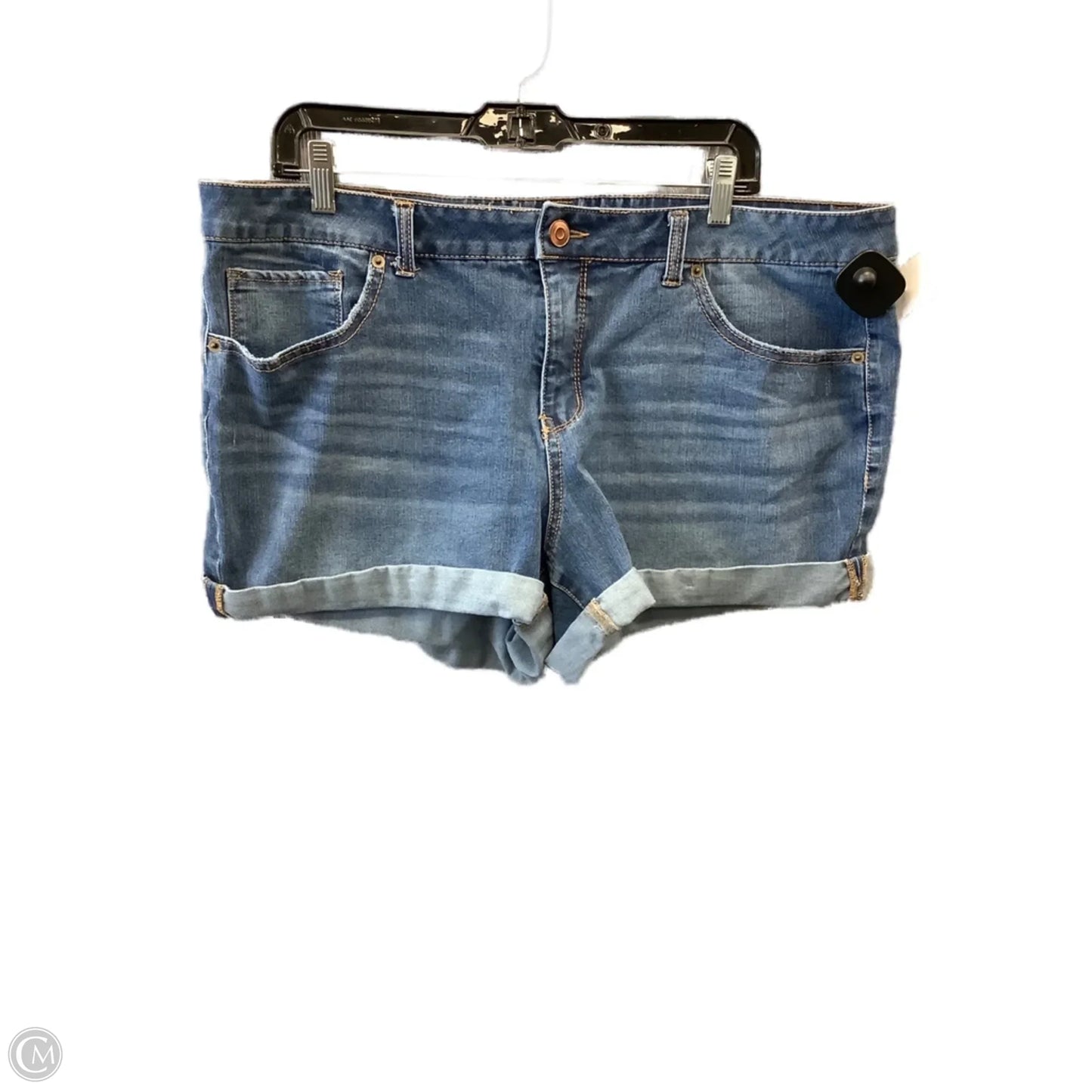 Shorts By Time And Tru In Blue Denim, Size: 18