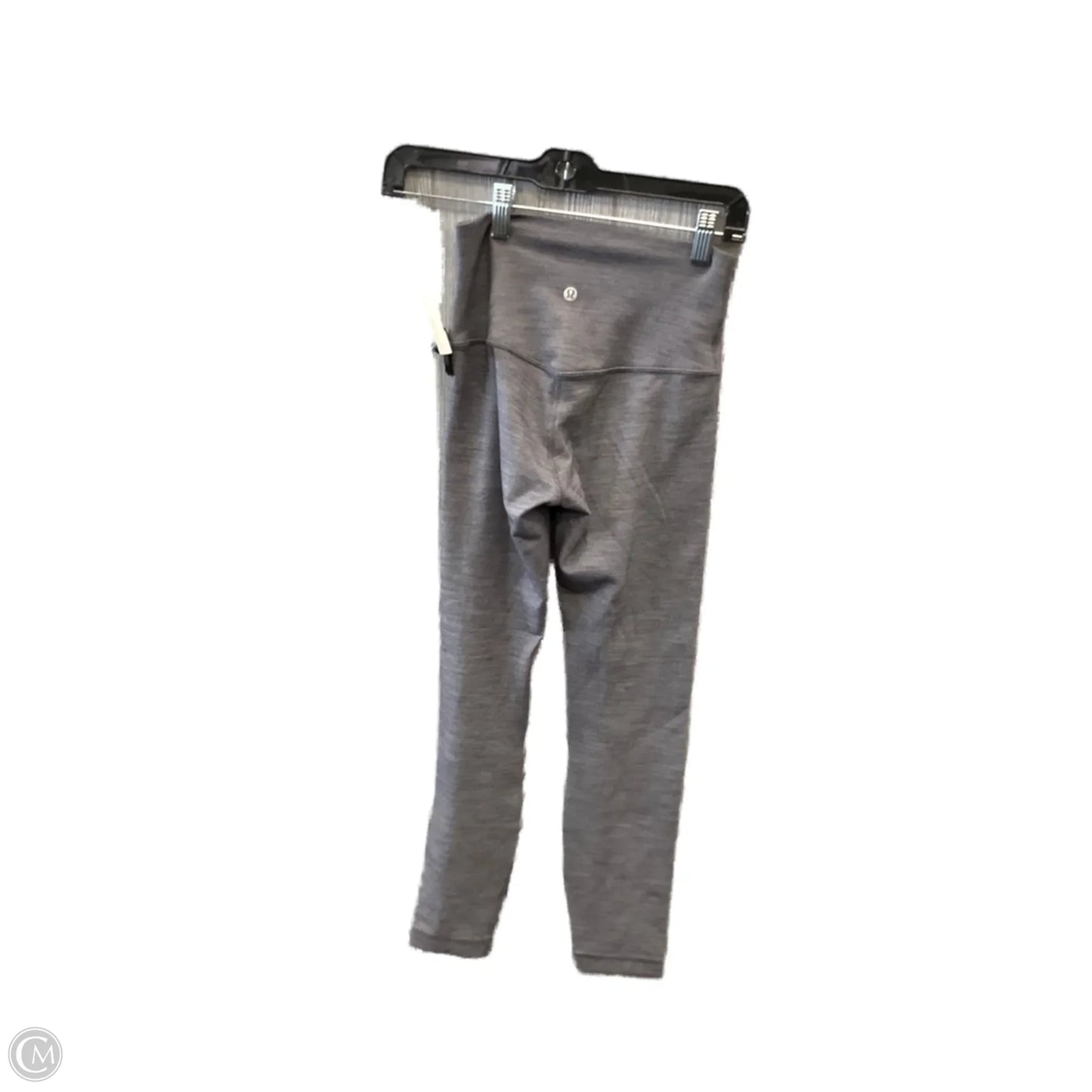 Athletic Leggings By Lululemon In Grey, Size: 4