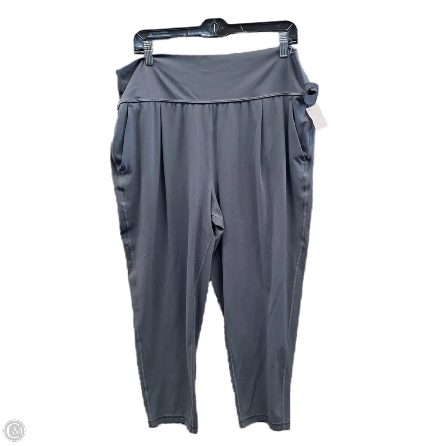 Athletic Leggings By Athleta In Grey, Size: Xl