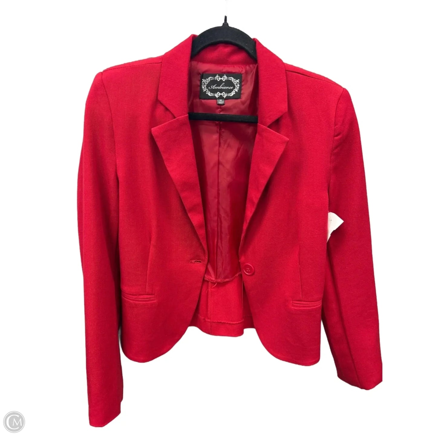 Blazer By Ambiance Apparel In Red, Size: M