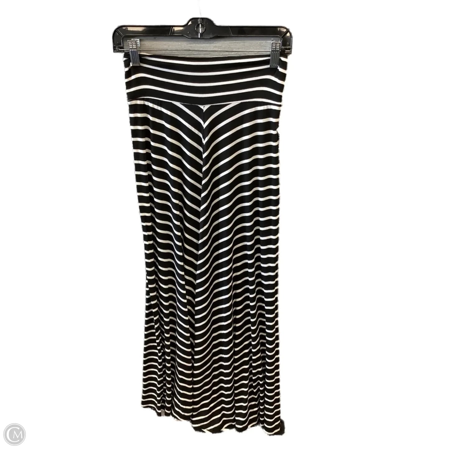 Skirt Maxi By Ab Studio In Striped Pattern, Size: S