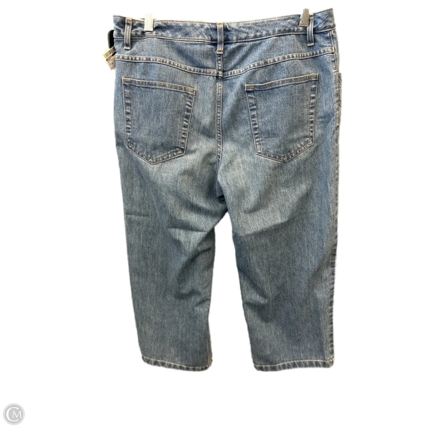 Capris By Cherokee In Blue Denim, Size: 10
