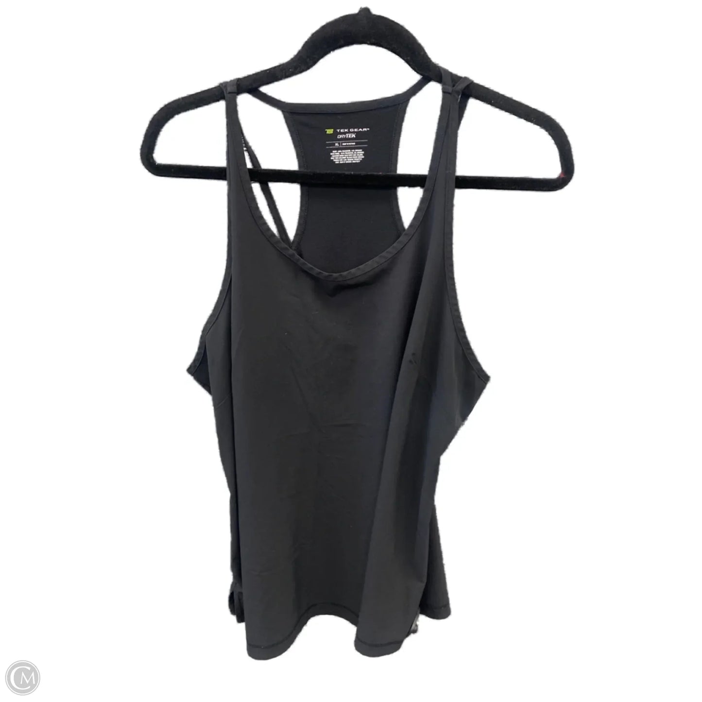Athletic Tank Top By Tek Gear In Black, Size: Xl