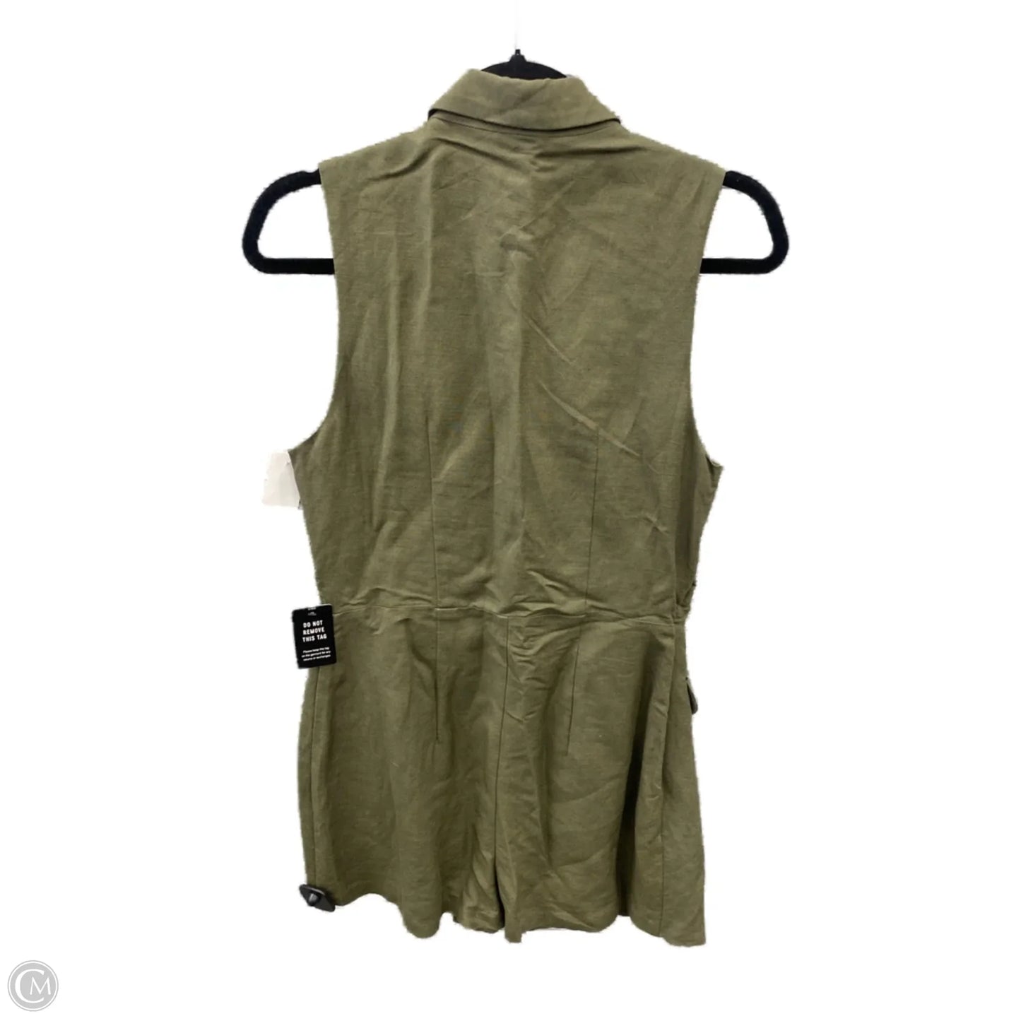 Romper By Express In Green, Size: M
