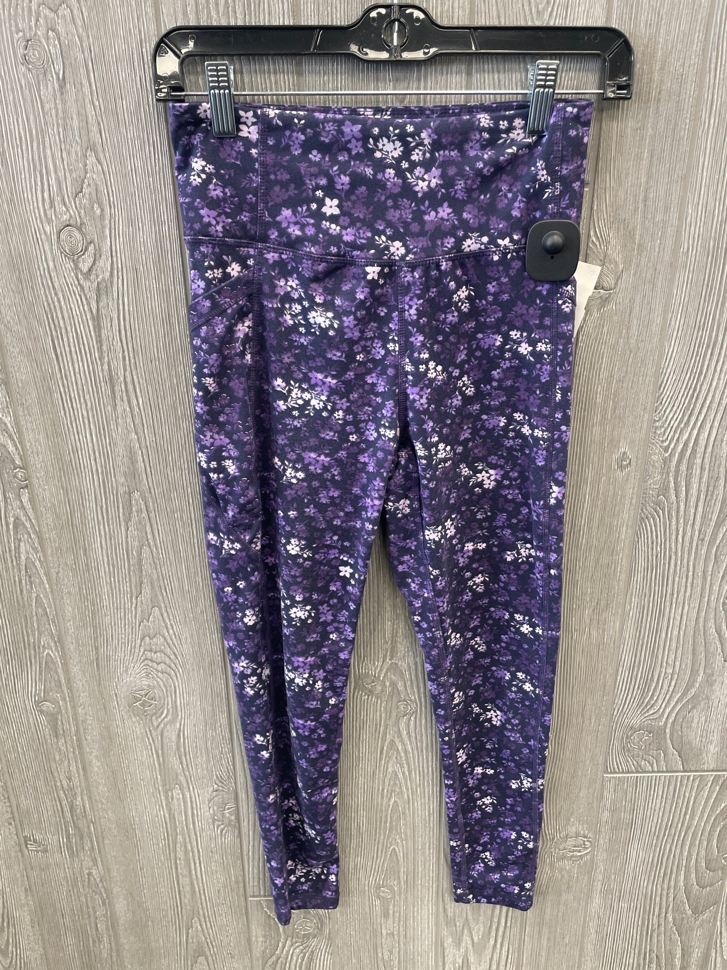 Athletic Leggings By Laundry In Purple, Size: M