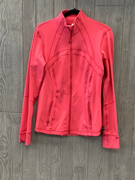 Pink Athletic Jacket Lululemon, Size 12