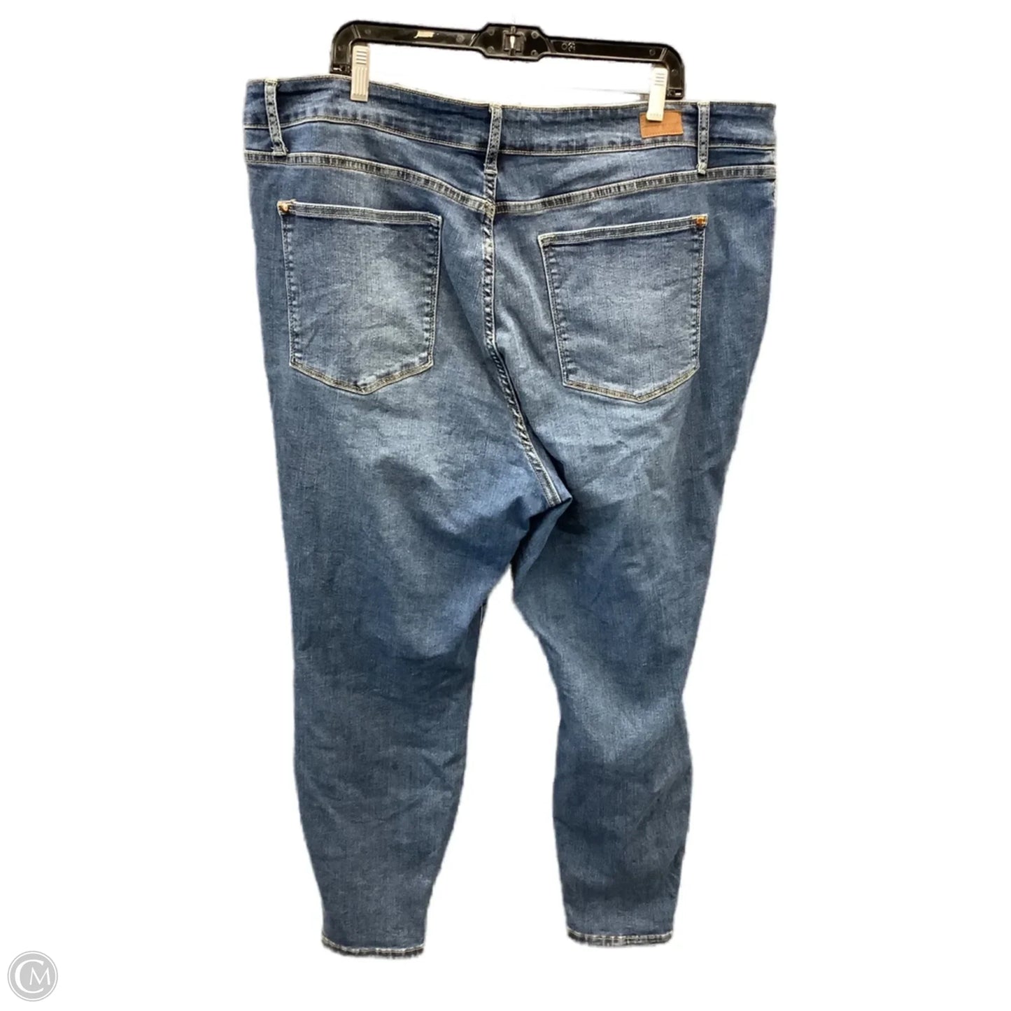 Jeans Skinny By Judy Blue In Blue Denim, Size: 24