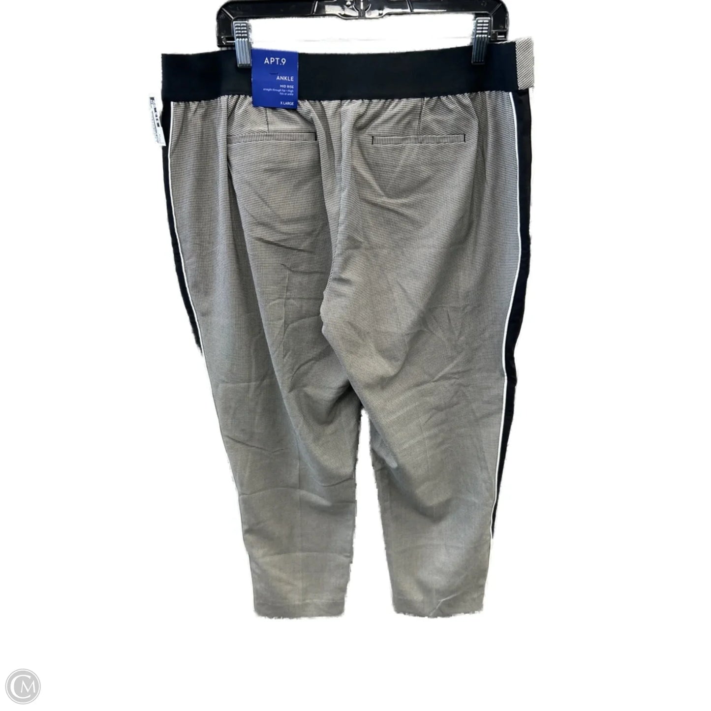 Pants Dress By Apt 9 In Black & White, Size: 14