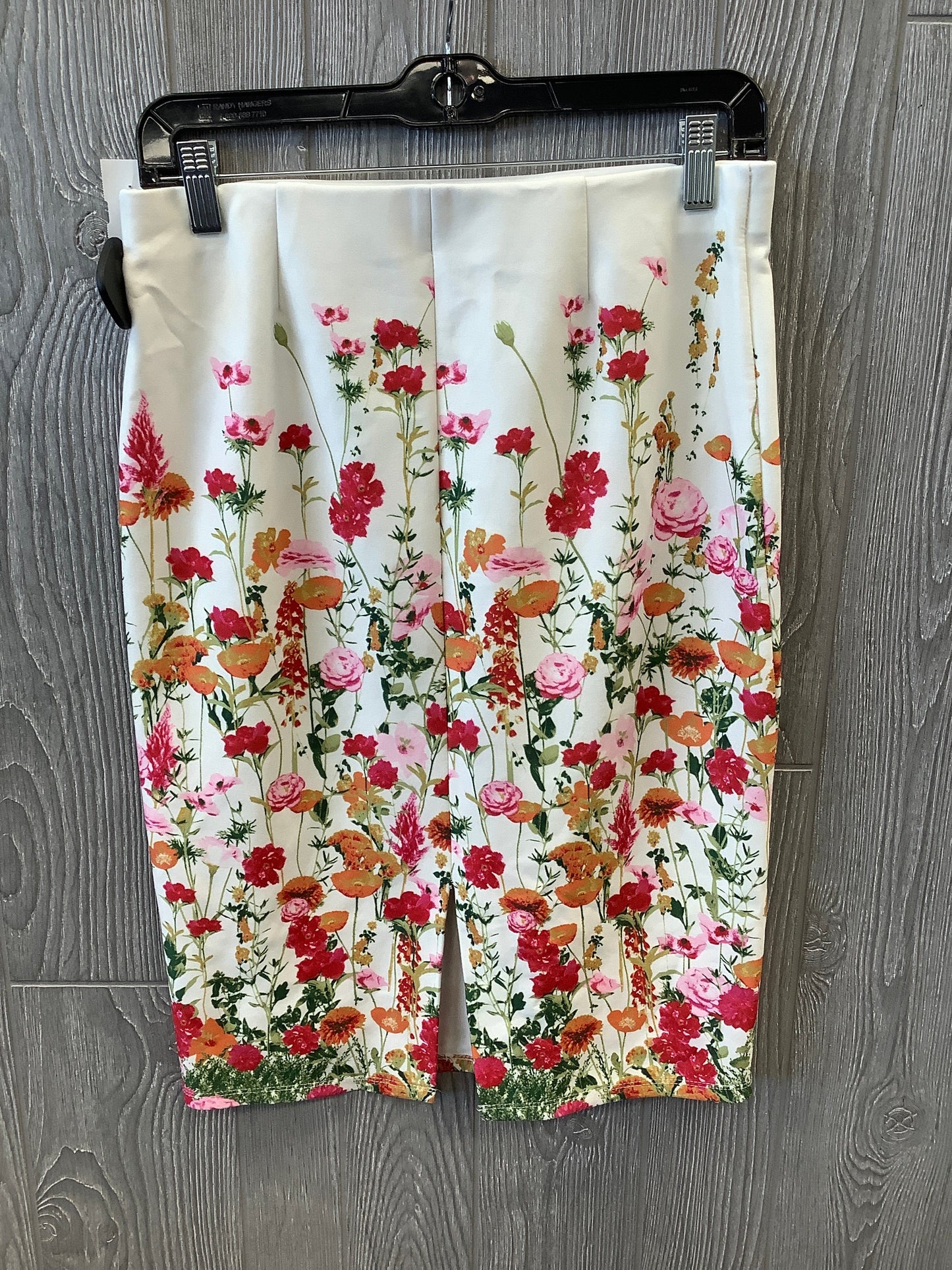 Floral Print Skirt Midi New York And Co, Size 4