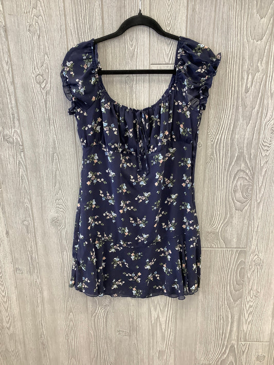 Blue Dress Casual Short Altard State, Size M