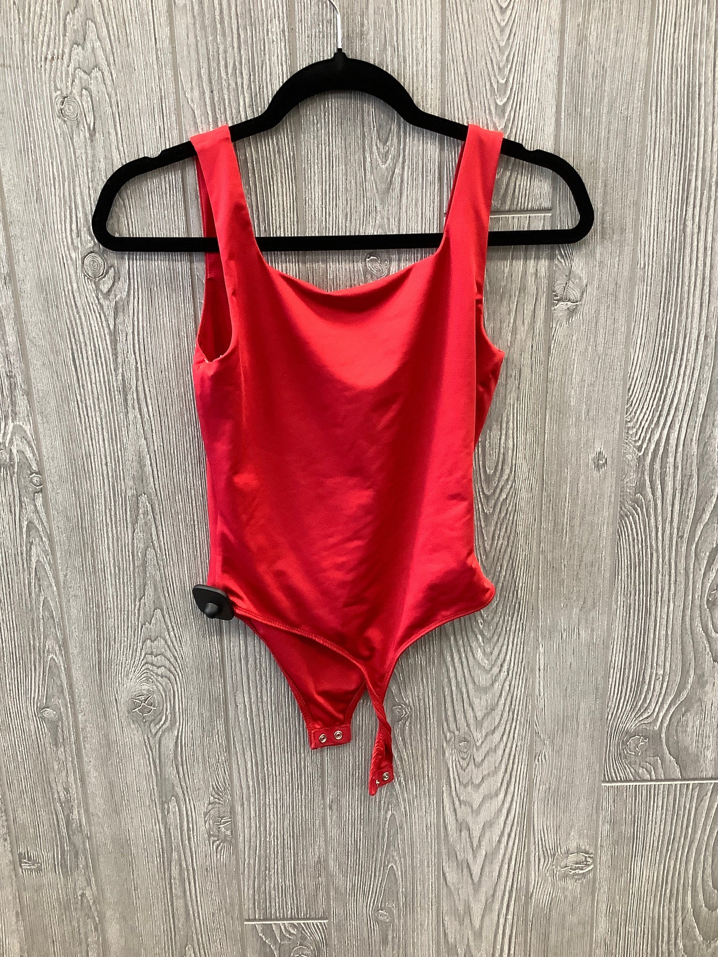 Bodysuit By Clothes Mentor In Red, Size: M