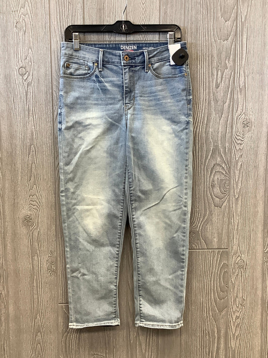 Jeans Straight By Levis In Blue Denim, Size: 6