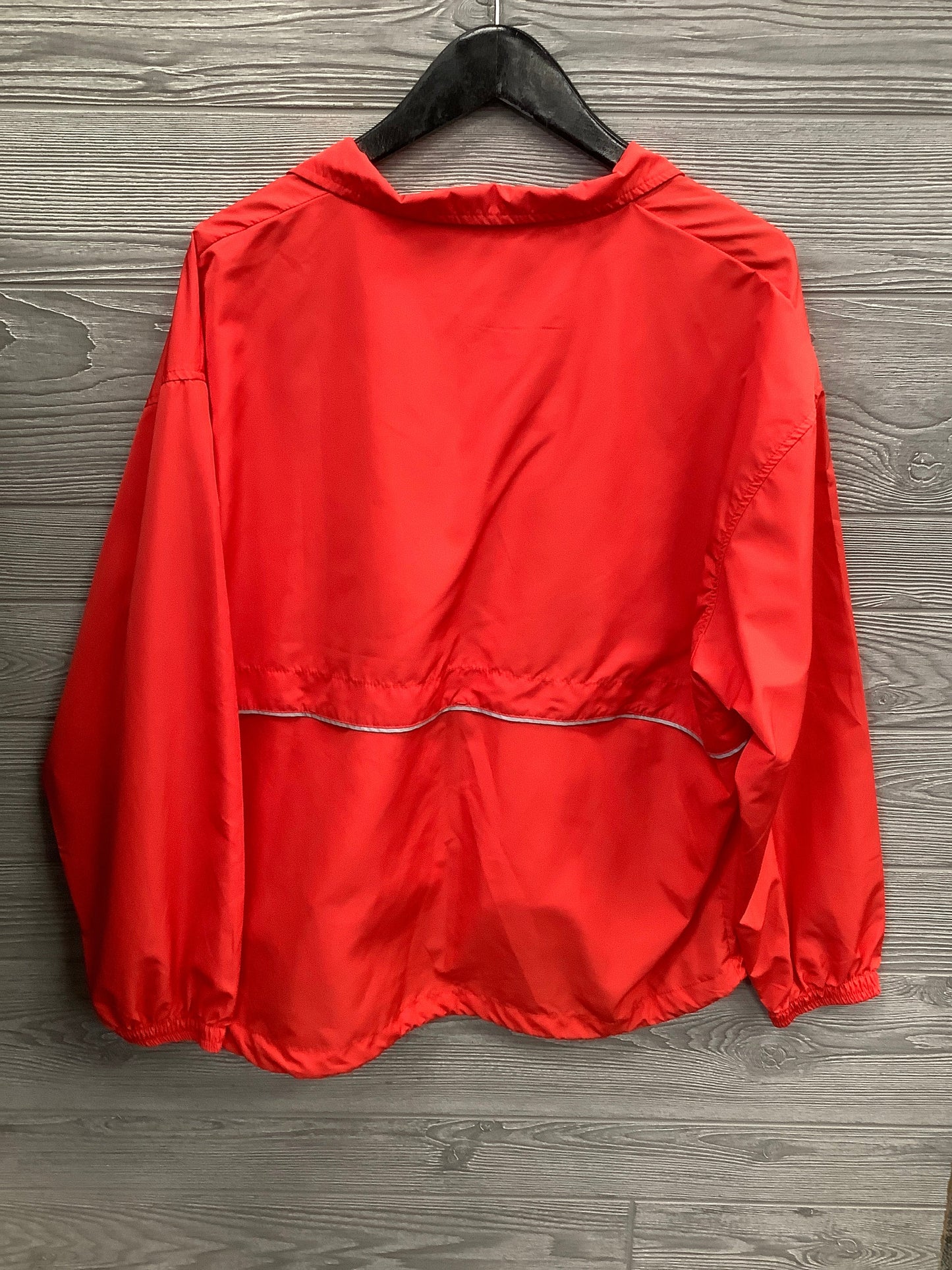 Athletic Jacket By New Balance In Red, Size: L