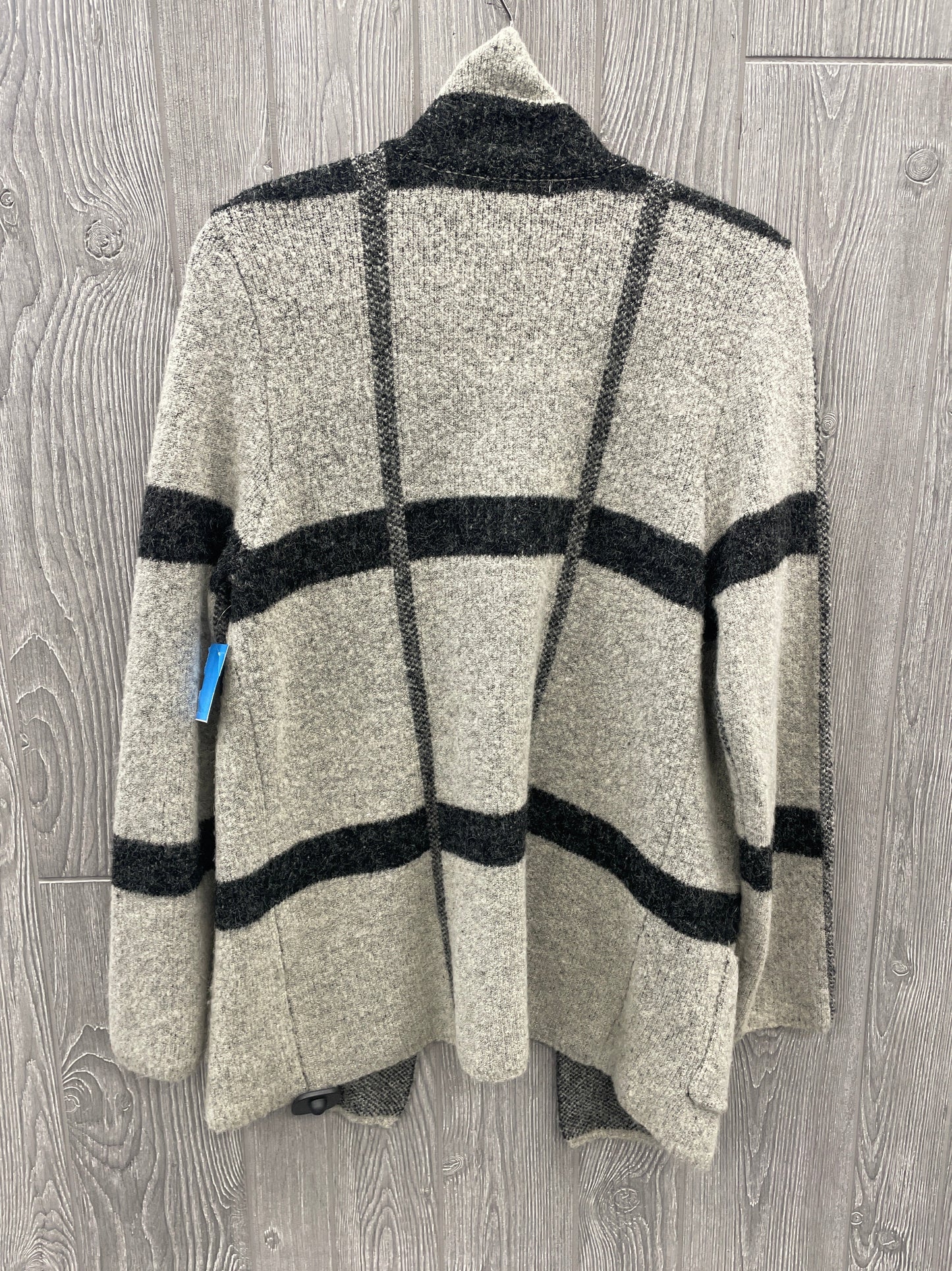 Sweater Cardigan By Joseph A. In Grey, Size: L