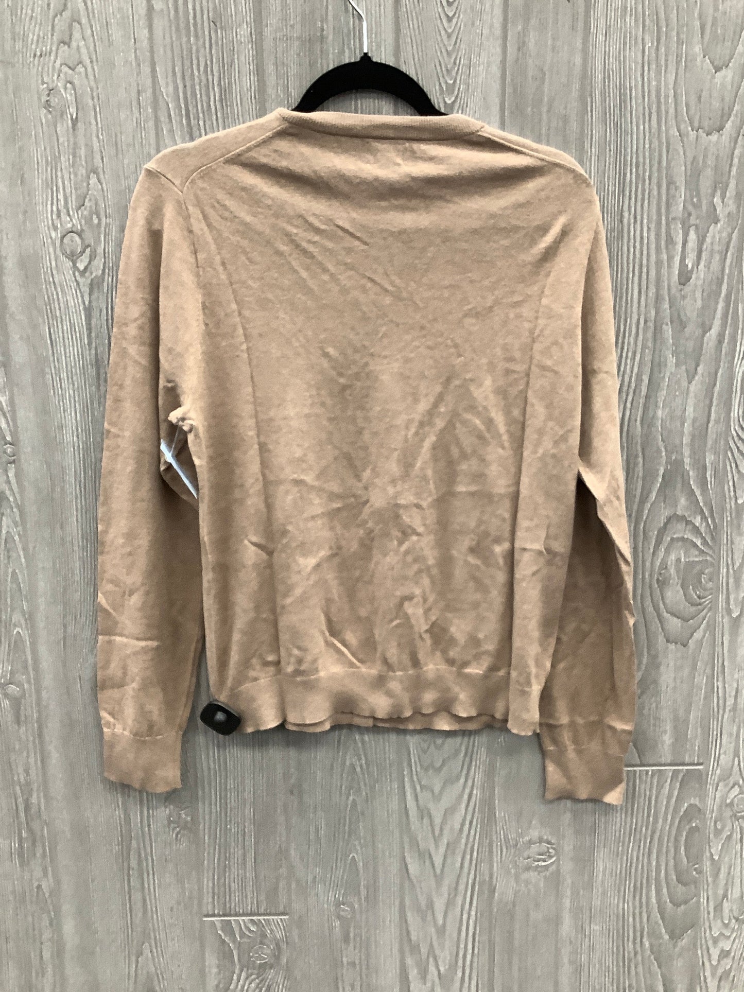 Cardigan By J. Crew In Tan, Size: L