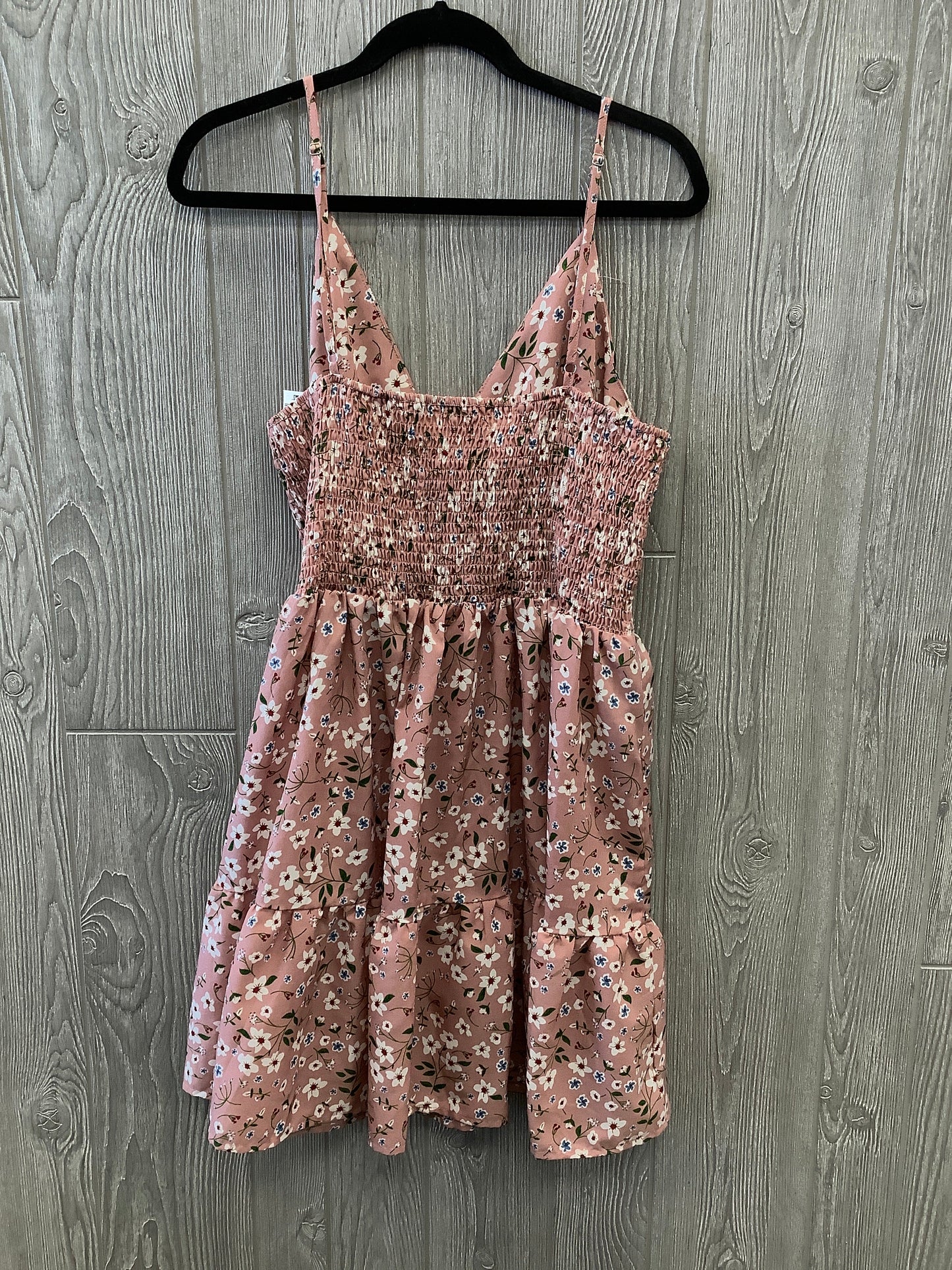 Dress Casual Midi By Shein In Floral Print, Size: 2x