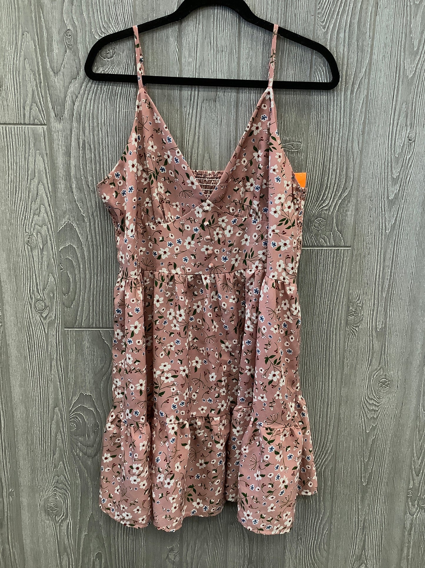 Dress Casual Midi By Shein In Floral Print, Size: 2x