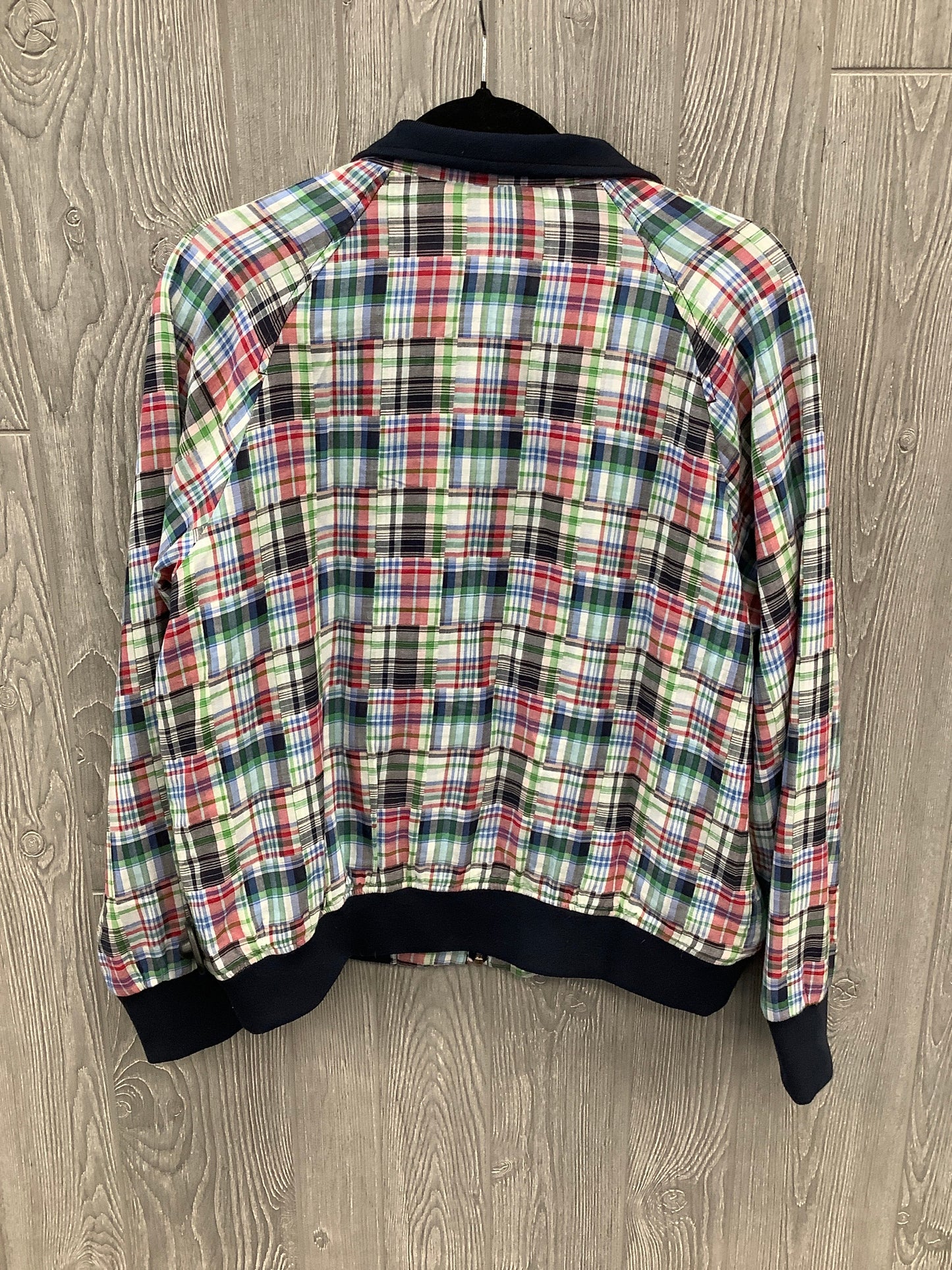 Jacket Other By Nautica In Plaid Pattern, Size: L