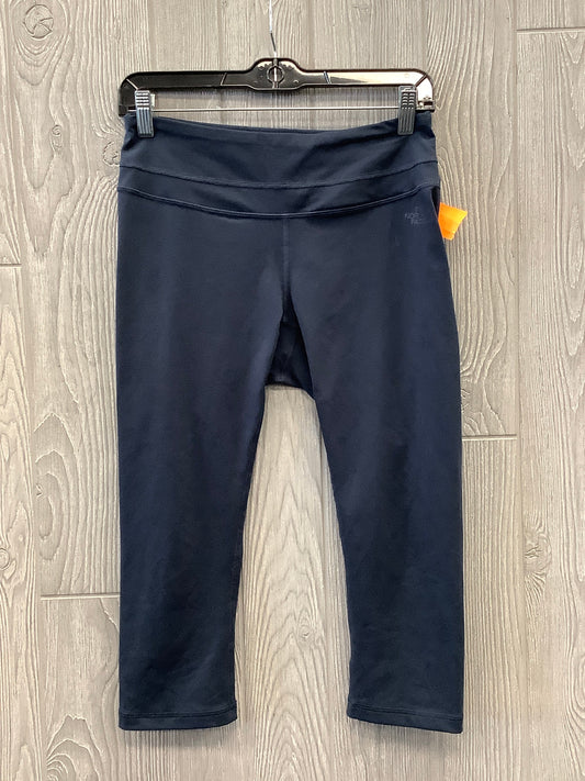 Athletic Capris By The North Face In Blue, Size: M