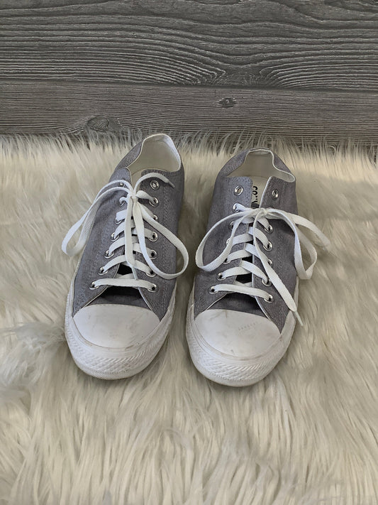 Shoes Flats By Converse In Grey, Size: 12