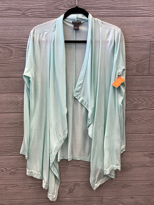 Cardigan By Ann Taylor In Teal, Size: M