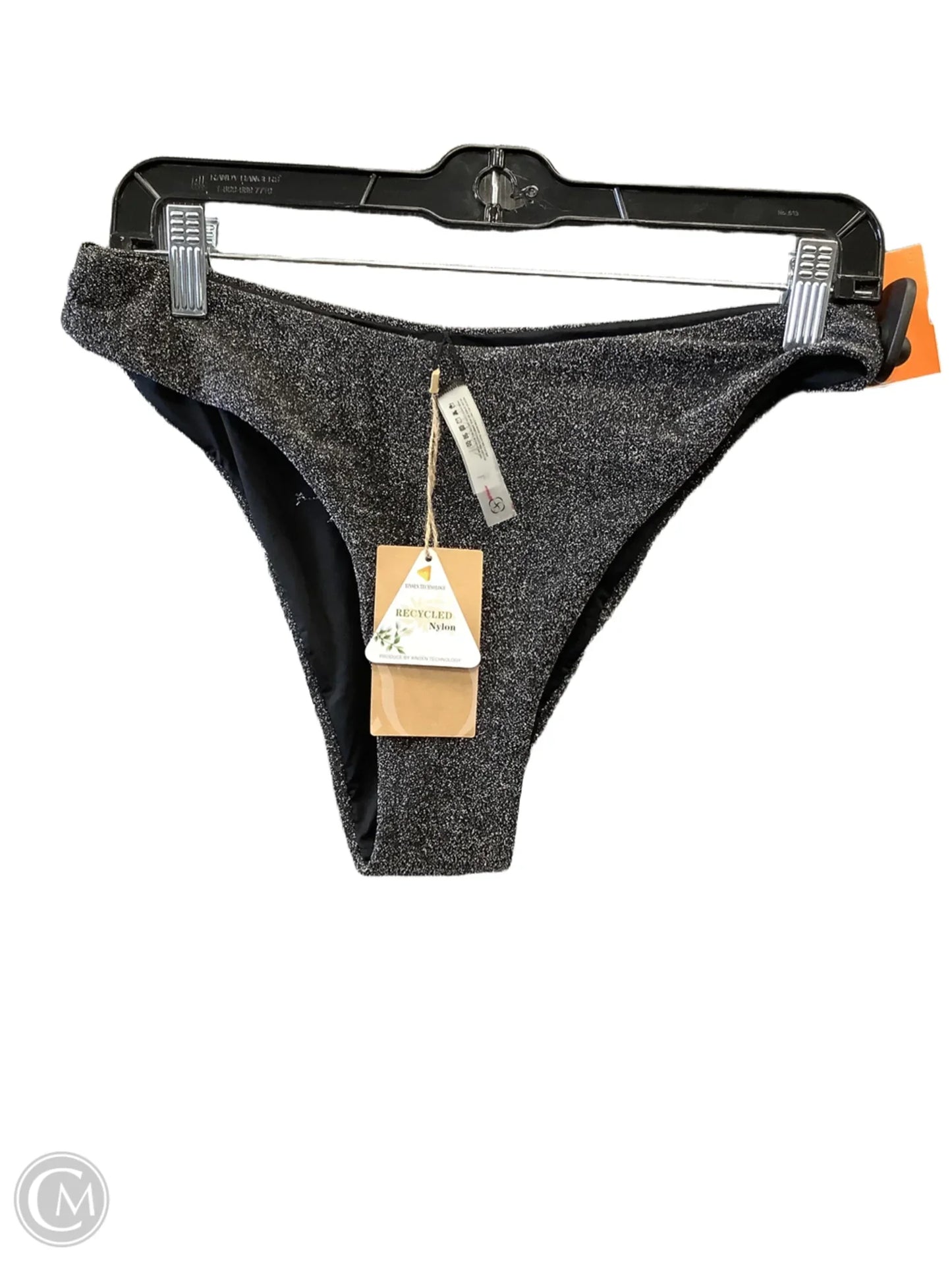 Swimsuit Bottom By Clothes Mentor In Black, Size: L