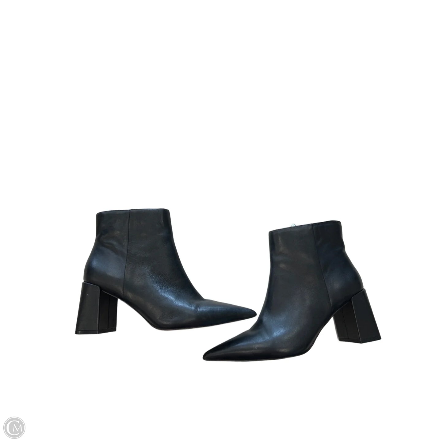 Boots Ankle Heels By Vince Camuto In Black, Size: 8