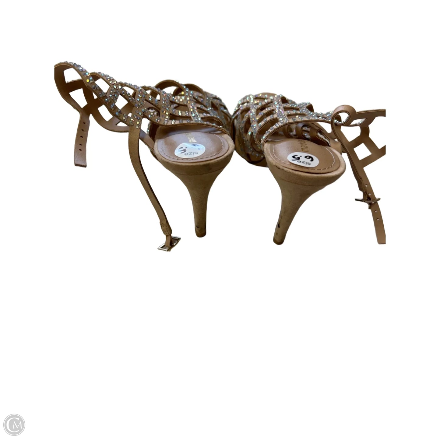 Shoes Heels Kitten By Madden Girl In Tan, Size: 6.5