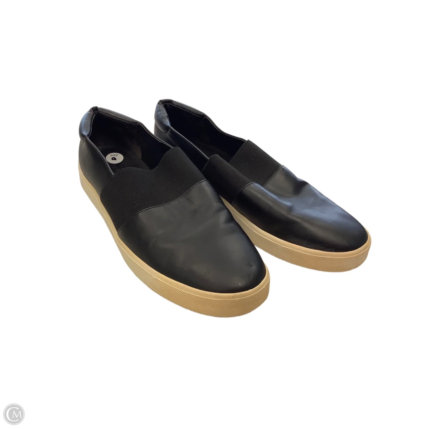 Shoes Flats By Vince In Black, Size: 9