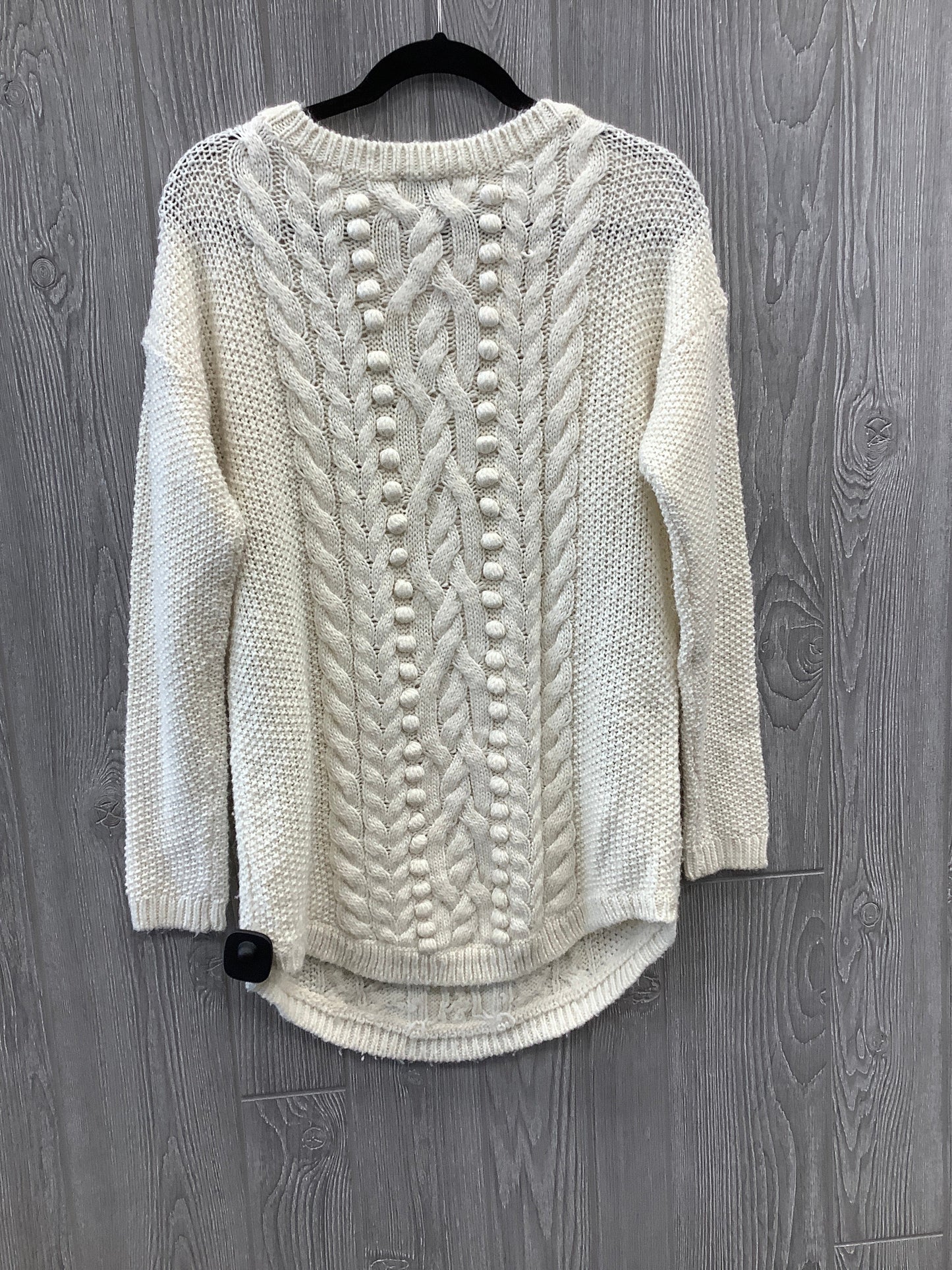 White Sweater Talbots, Size L
