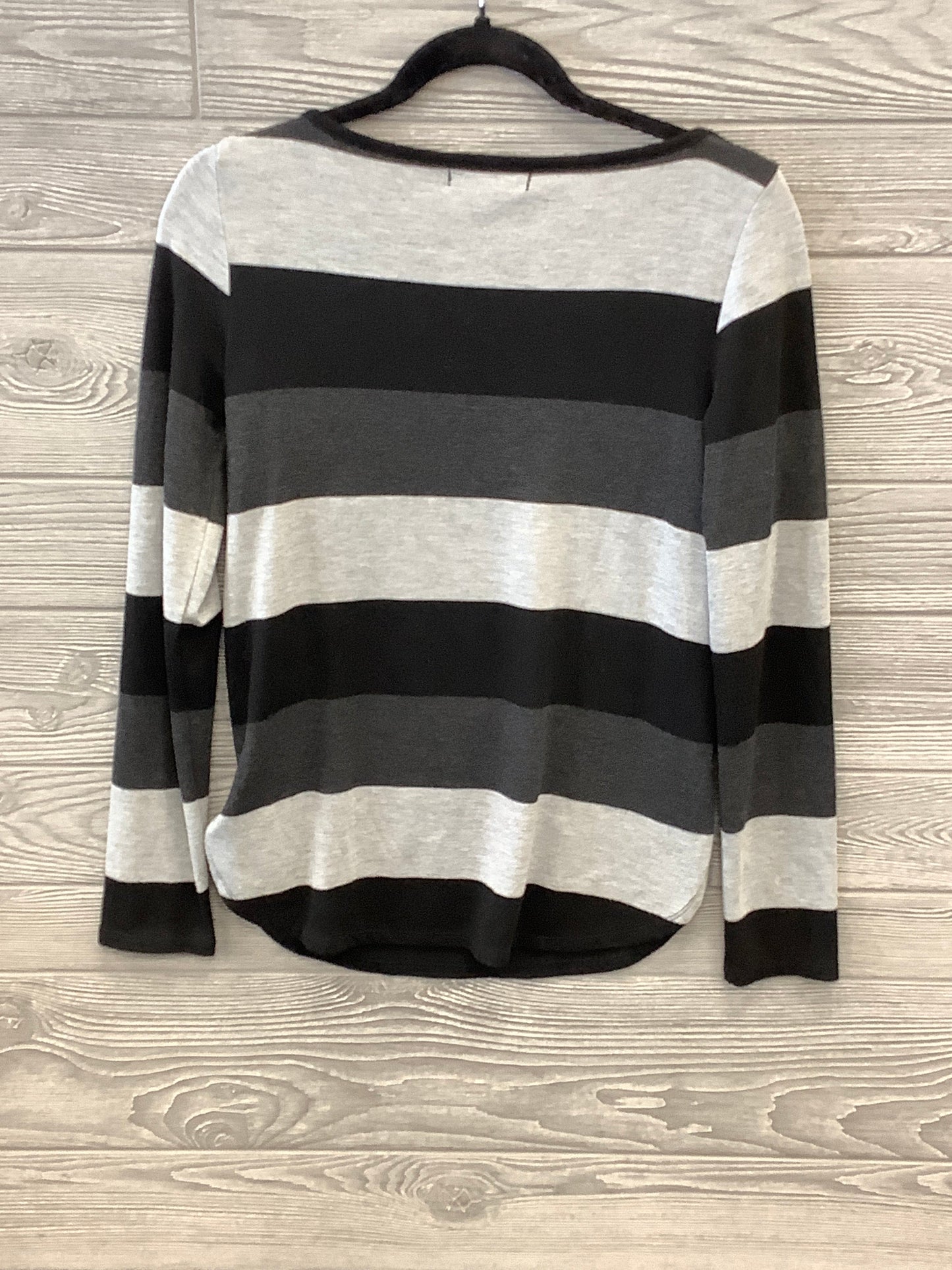 Striped Pattern Top Long Sleeve Liz Claiborne, Size S