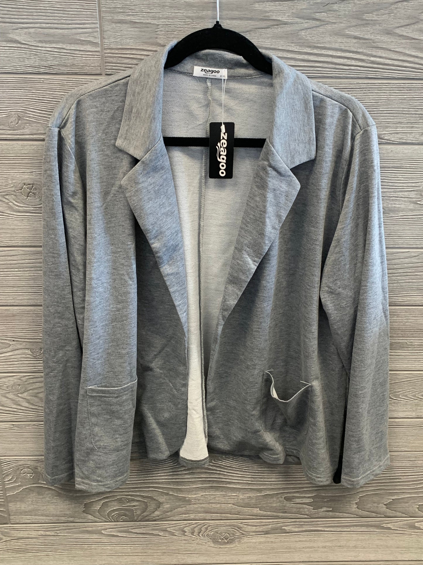 Grey Blazer Clothes Mentor, Size 3x