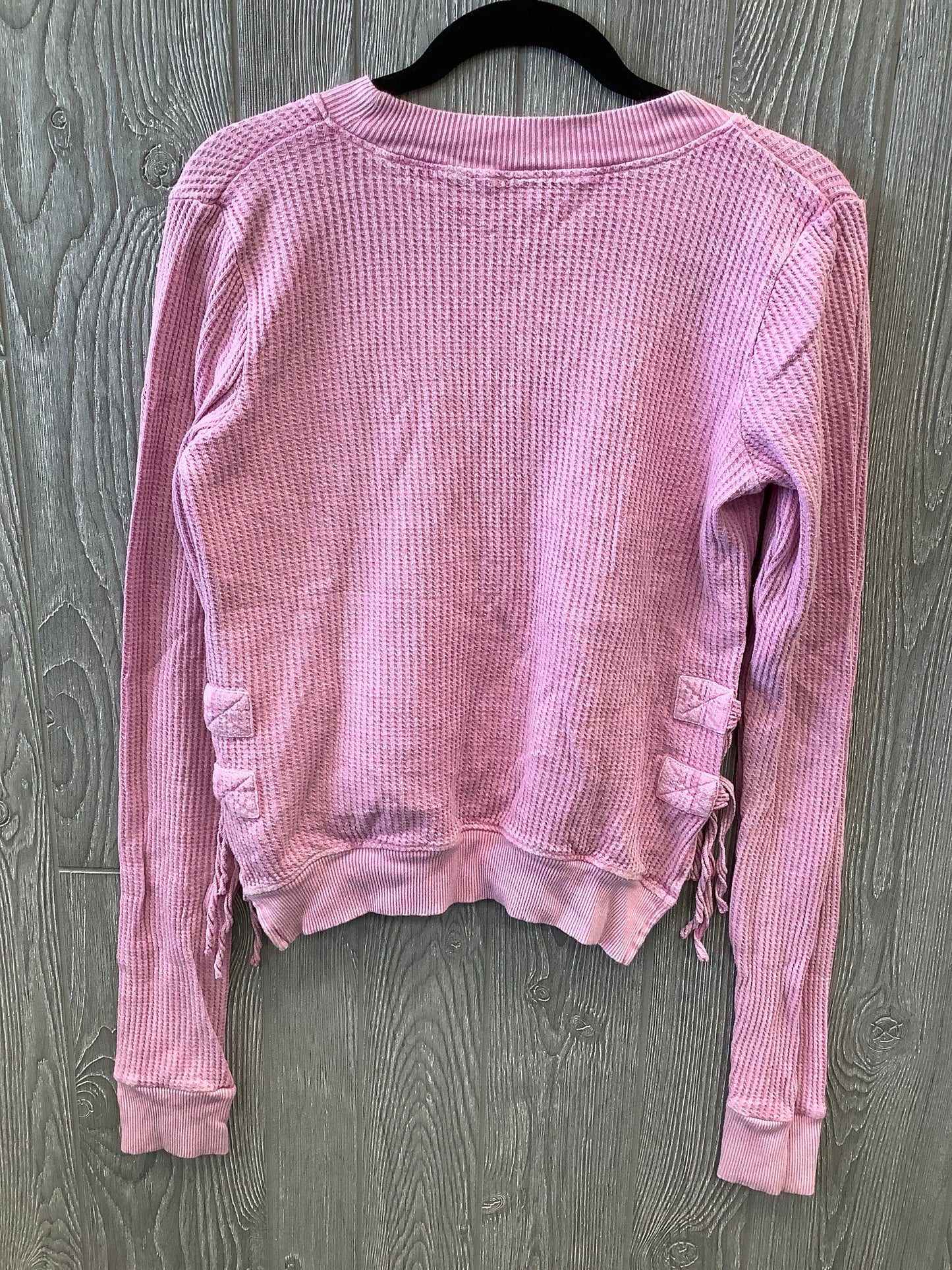 Pink Top Long Sleeve Free People, Size M