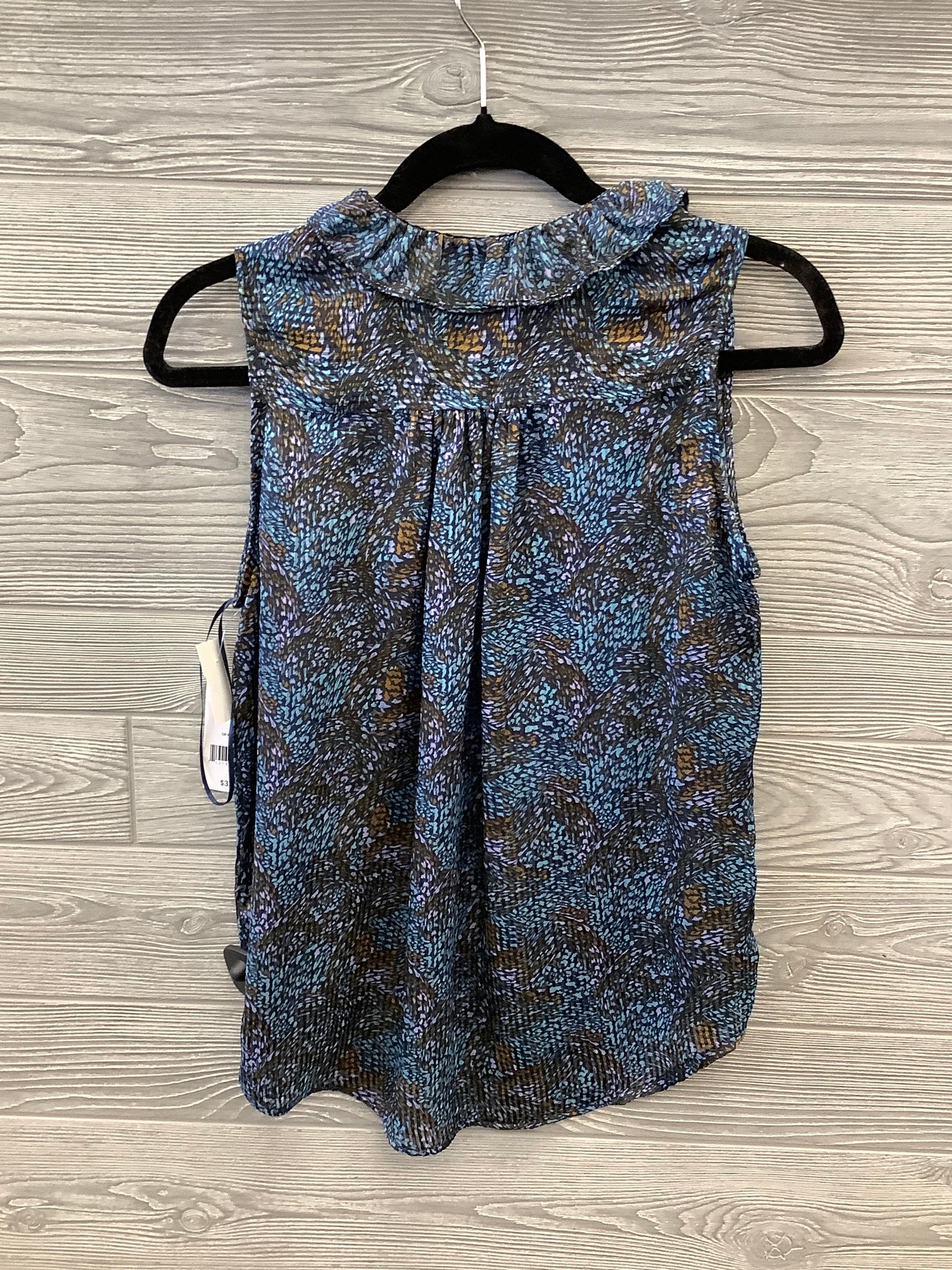 Top Sleeveless By Ophelia Roe In Blue, Size: S