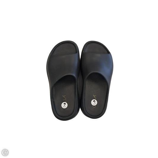 Sandals Heels Platform By Calia In Black, Size: 6