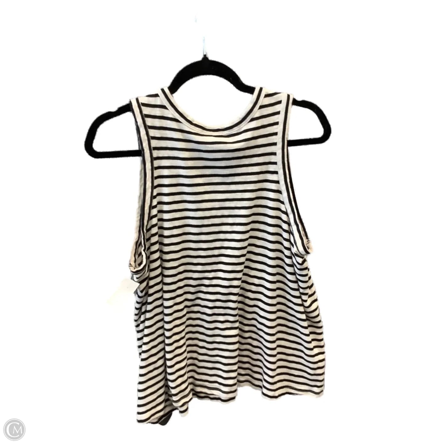 Tank Top By Clothes Mentor In Striped Pattern, Size: 1x
