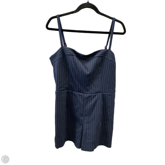 Romper By Abercrombie And Fitch In Navy, Size: L