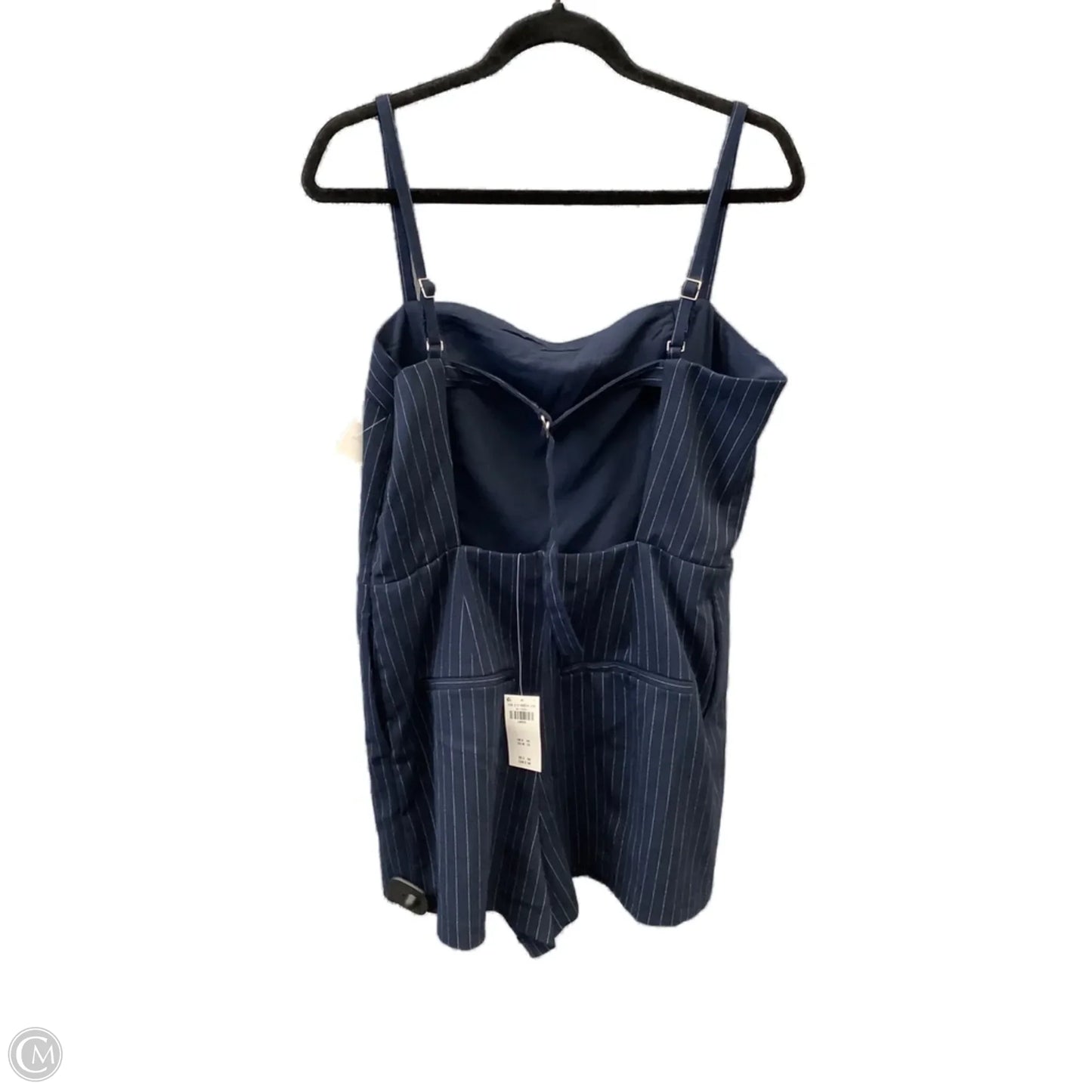 Romper By Abercrombie And Fitch In Navy, Size: L
