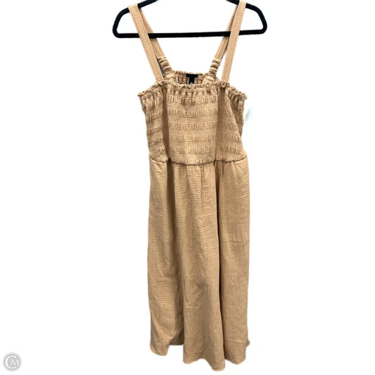Dress Casual Maxi By Torrid In Brown, Size: M