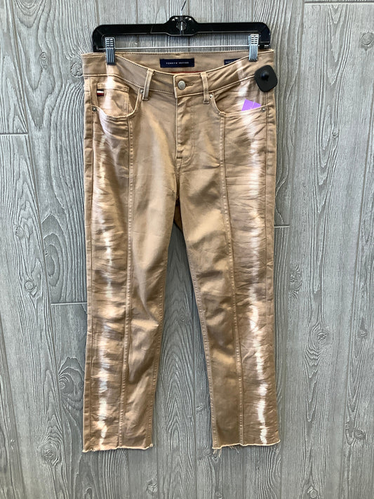 Brown Jeans Straight Tommy Hilfiger, Size 6