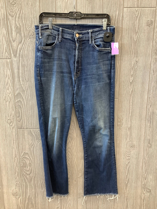 Blue Denim Jeans Boot Cut Mother, Size 16