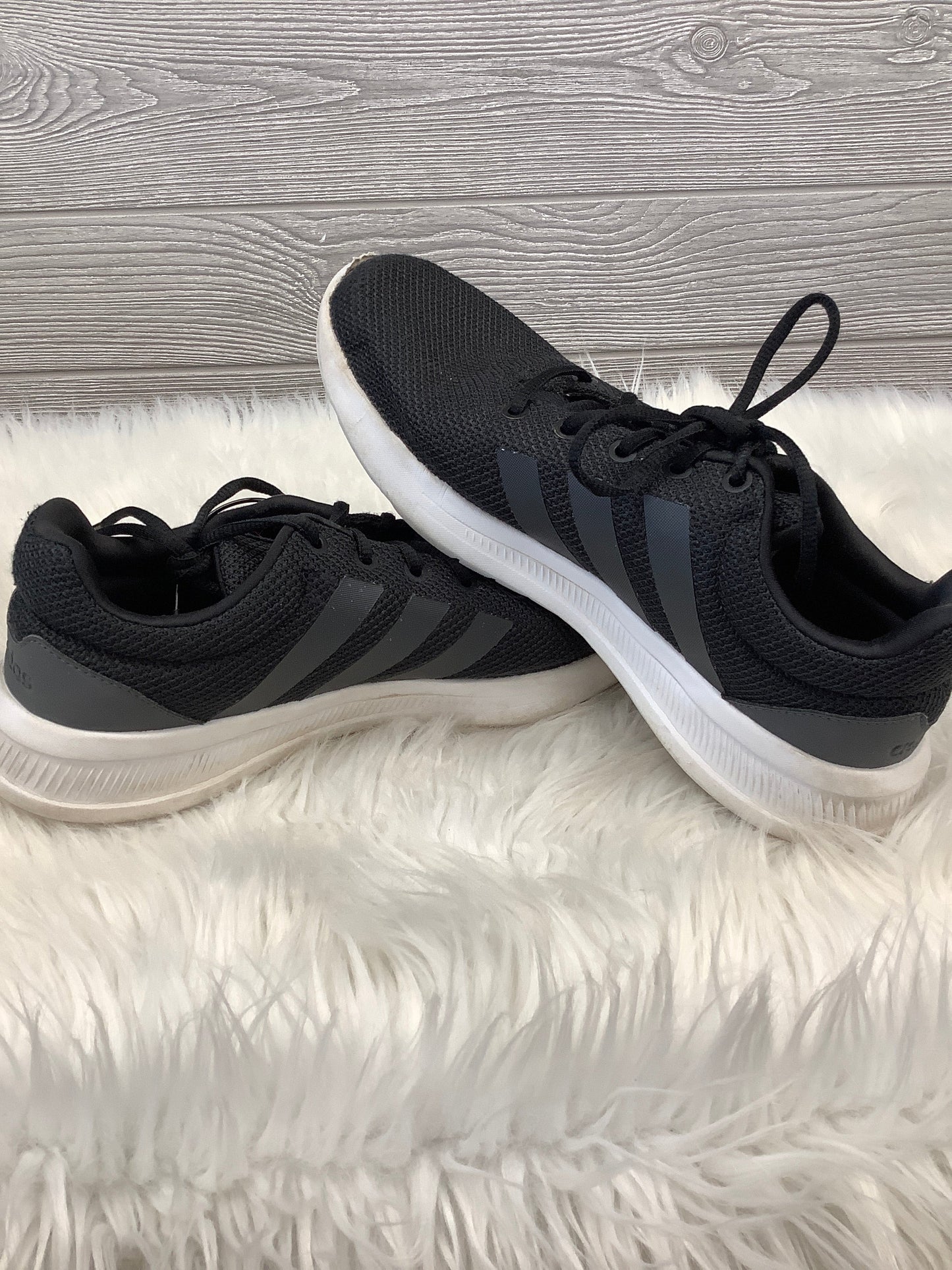 Black Shoes Athletic Adidas, Size 8