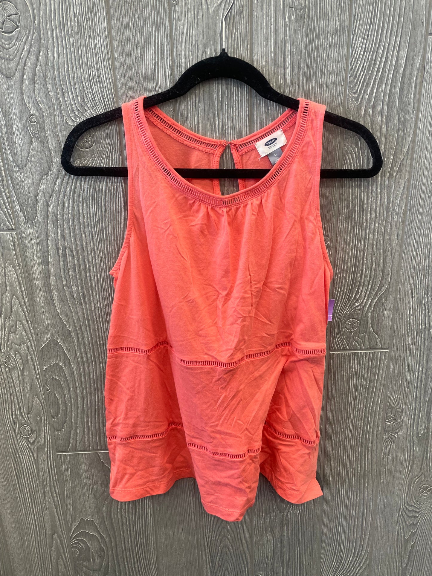 Coral Top Sleeveless Old Navy, Size M