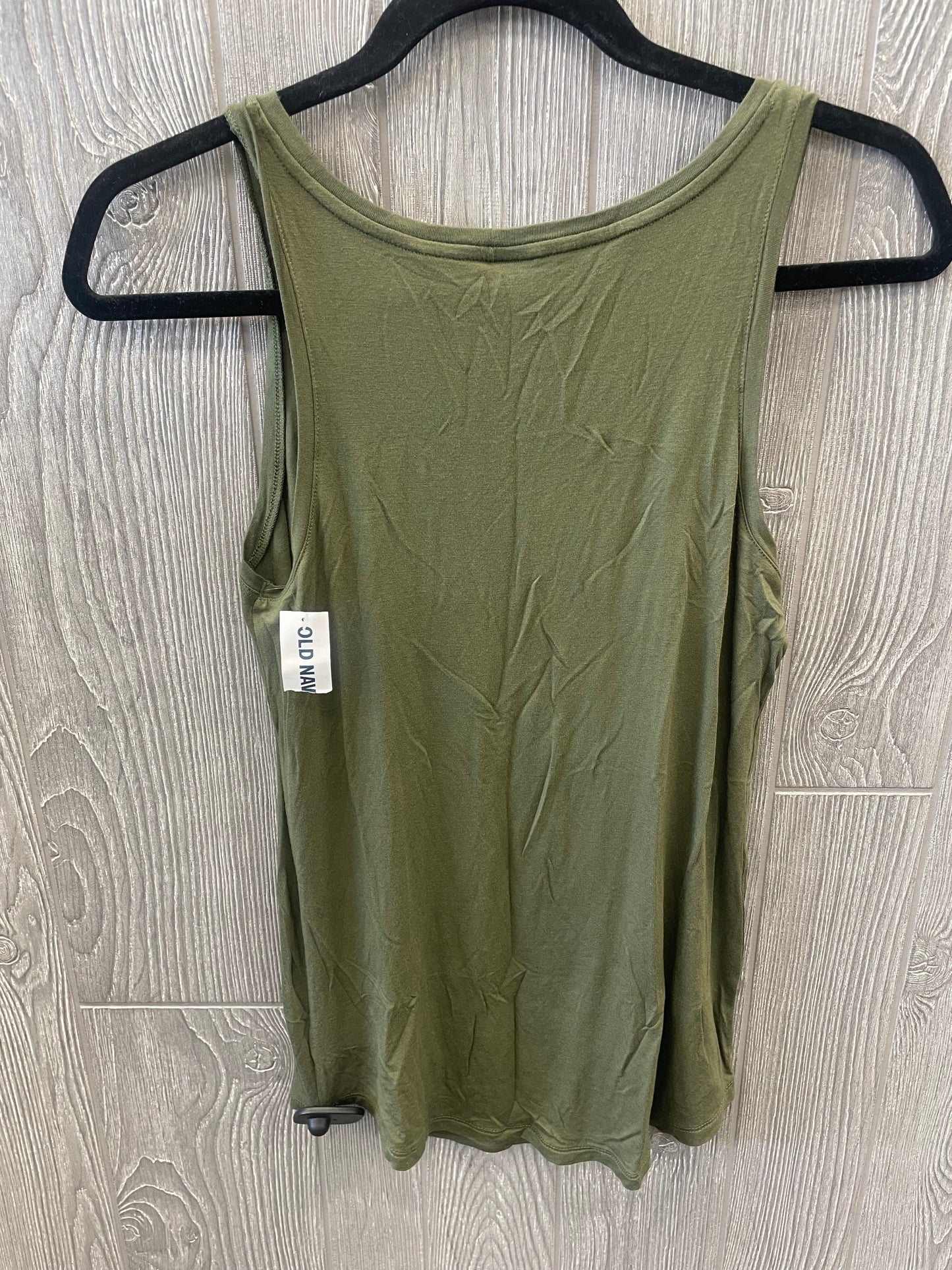 Green Top Sleeveless Basic Old Navy, Size Xs