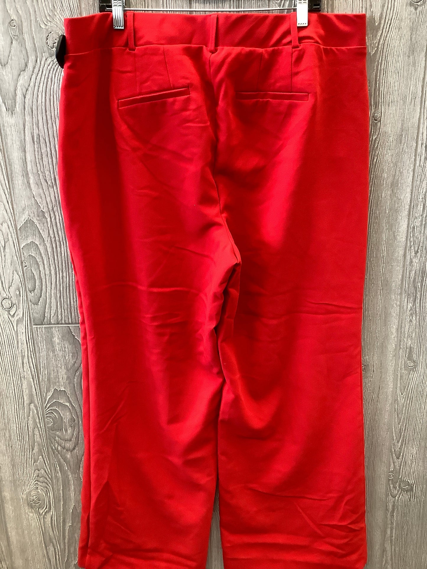 Red Pants Wide Leg Torrid, Size 18