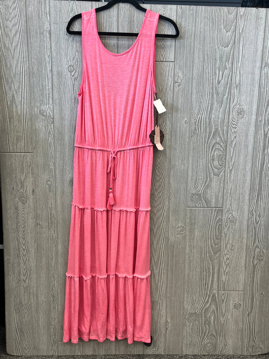 Dress Casual Maxi By Knox Rose In Pink, Size: M