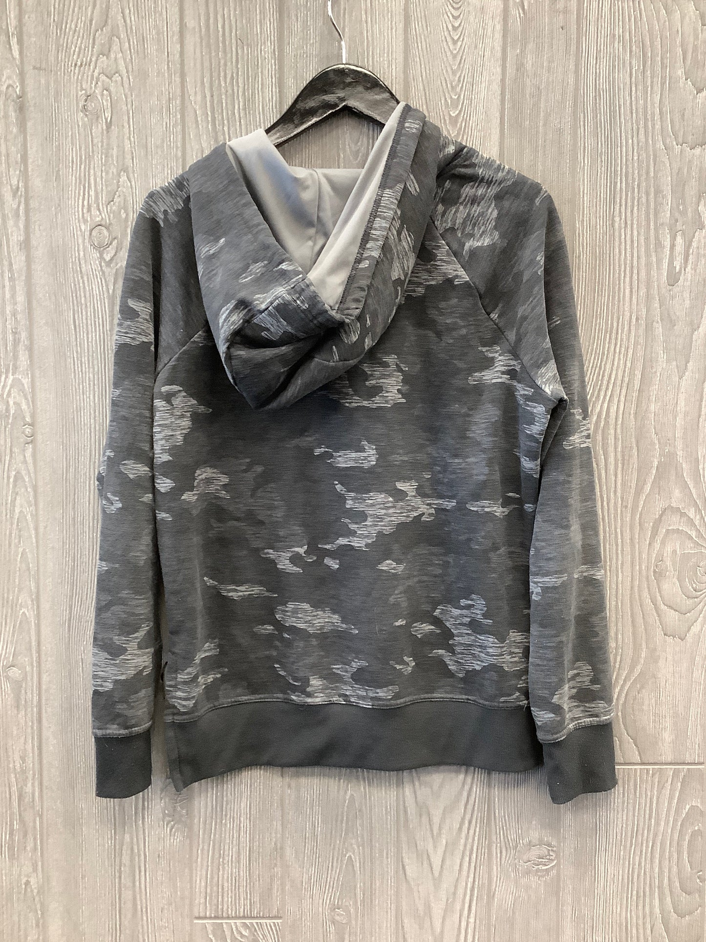 Athletic Sweatshirt Hoodie By Athletic Works In Camouflage Print, Size: S