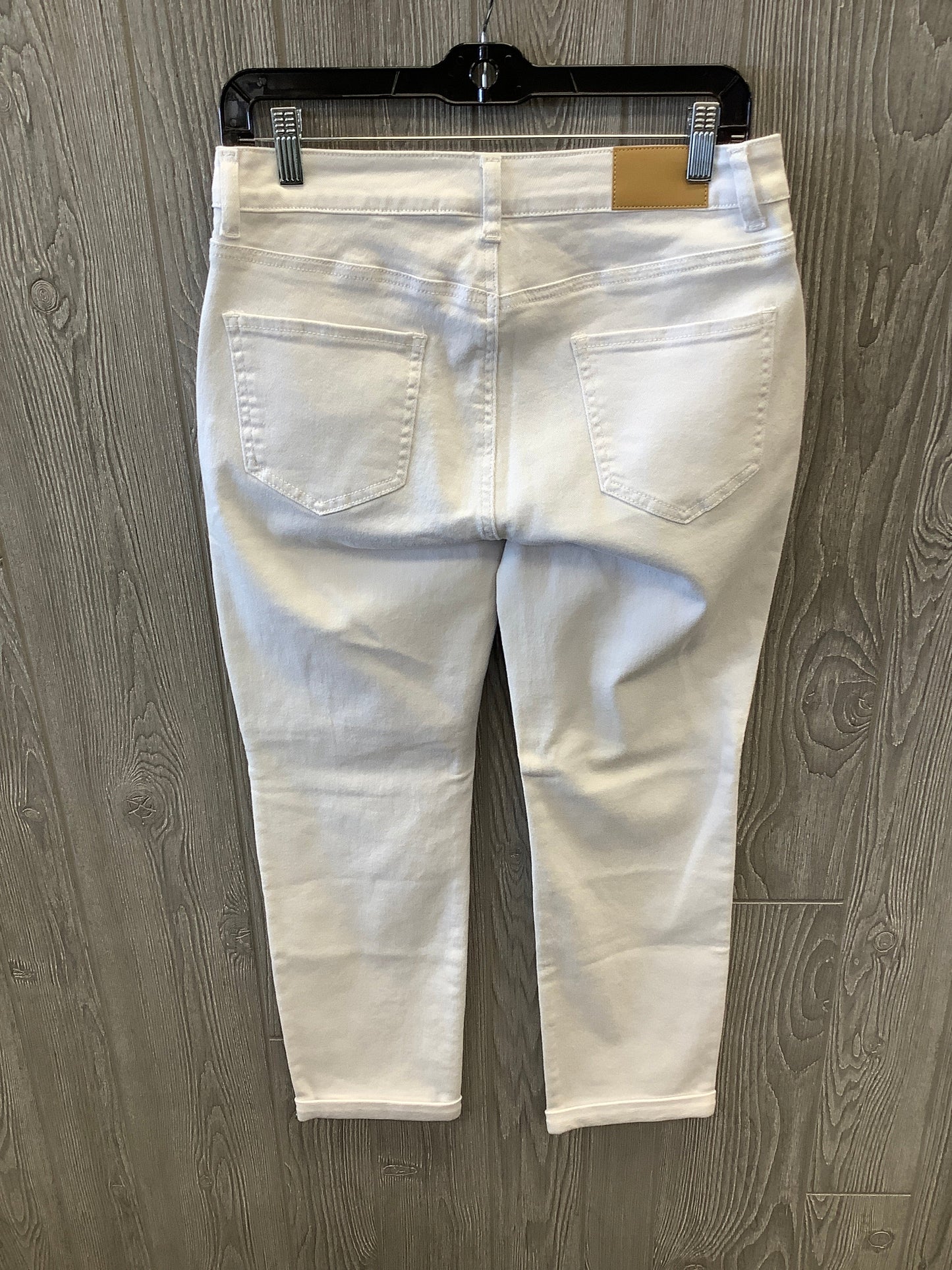 Jeans Skinny By Shein In White, Size: 12